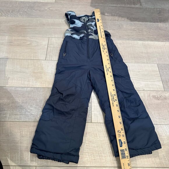 WHITE SIERRA BOYS SNOW BIB OVERALLS NAVY BLUE 3T - Picture 4 of 10